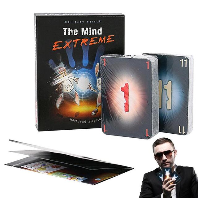 Multiplayer Board Games The Mind English Edition Cards Game Family